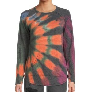 No Boundaries Juniors' Raglan Tie Dye T-Shirt